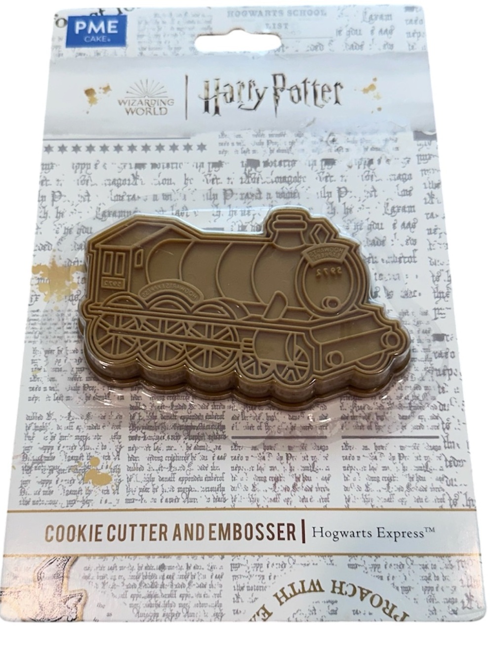 Harry Potter Hogwarts Express Cookie Cutter and Embosser NEW Baking Gift